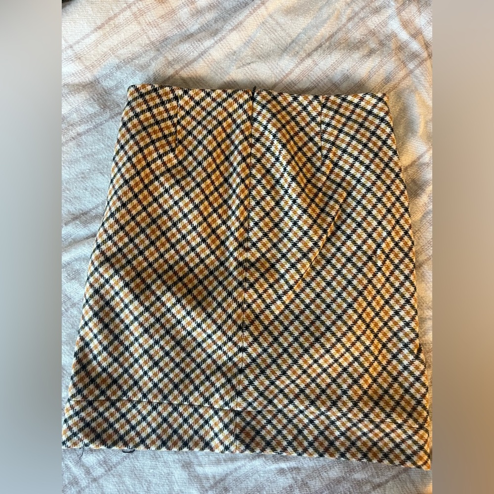 Vintage checkered skirt